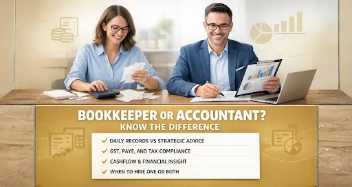 Bookkeeper vs accountant nz